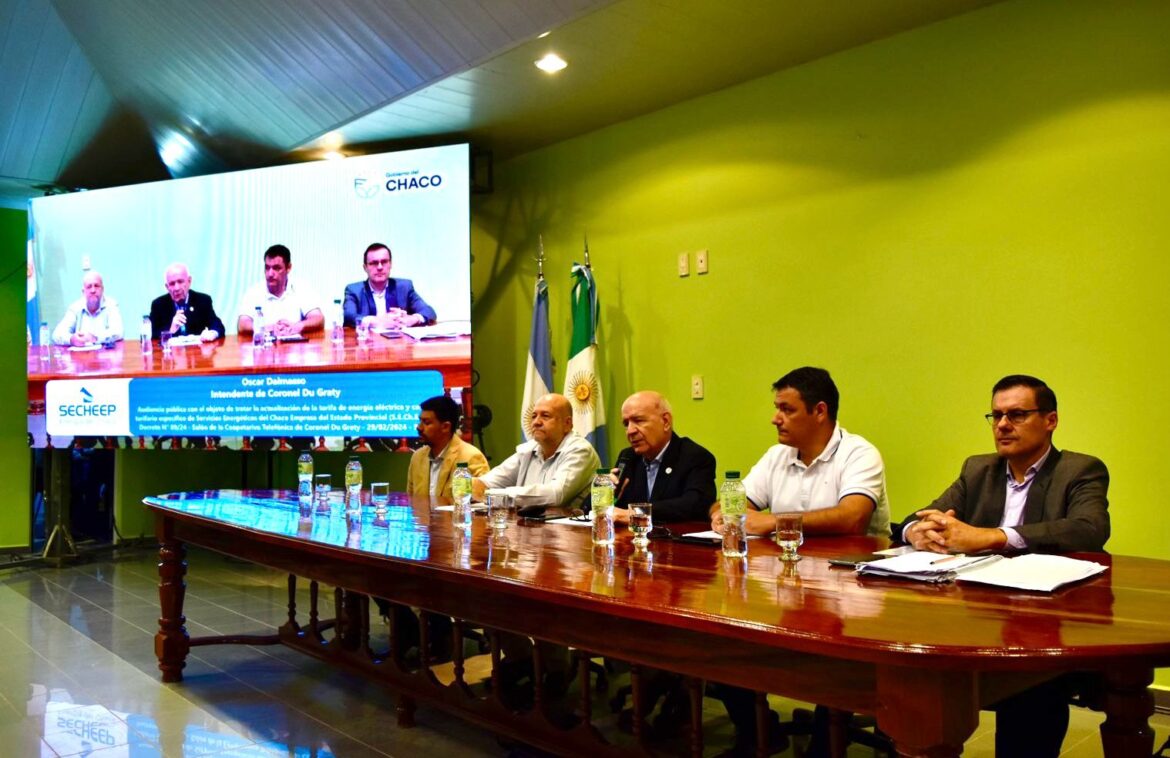 Audiencia pública: Secheep presentó plan de obras y planteó la necesidad del sinceramiento tarifario