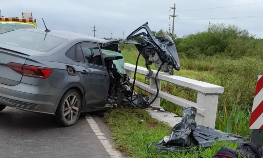 Dos mujeres heridas tras un accidente en la Ruta 16