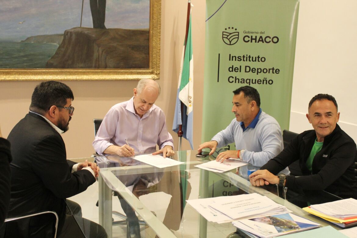 Resistencia y el Instituto del Deporte Chaqueño articulan acciones para el desarrollo de distintas actividades 