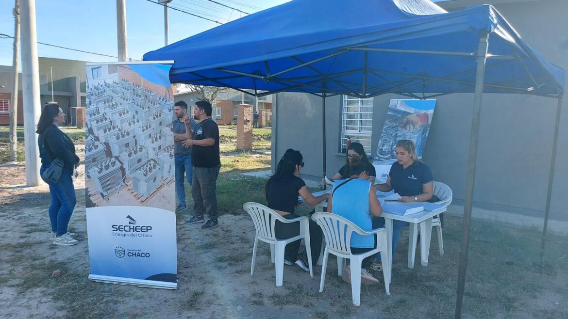 SECHEEP incorporó 160 clientes en la chacra 137 de Resistencia