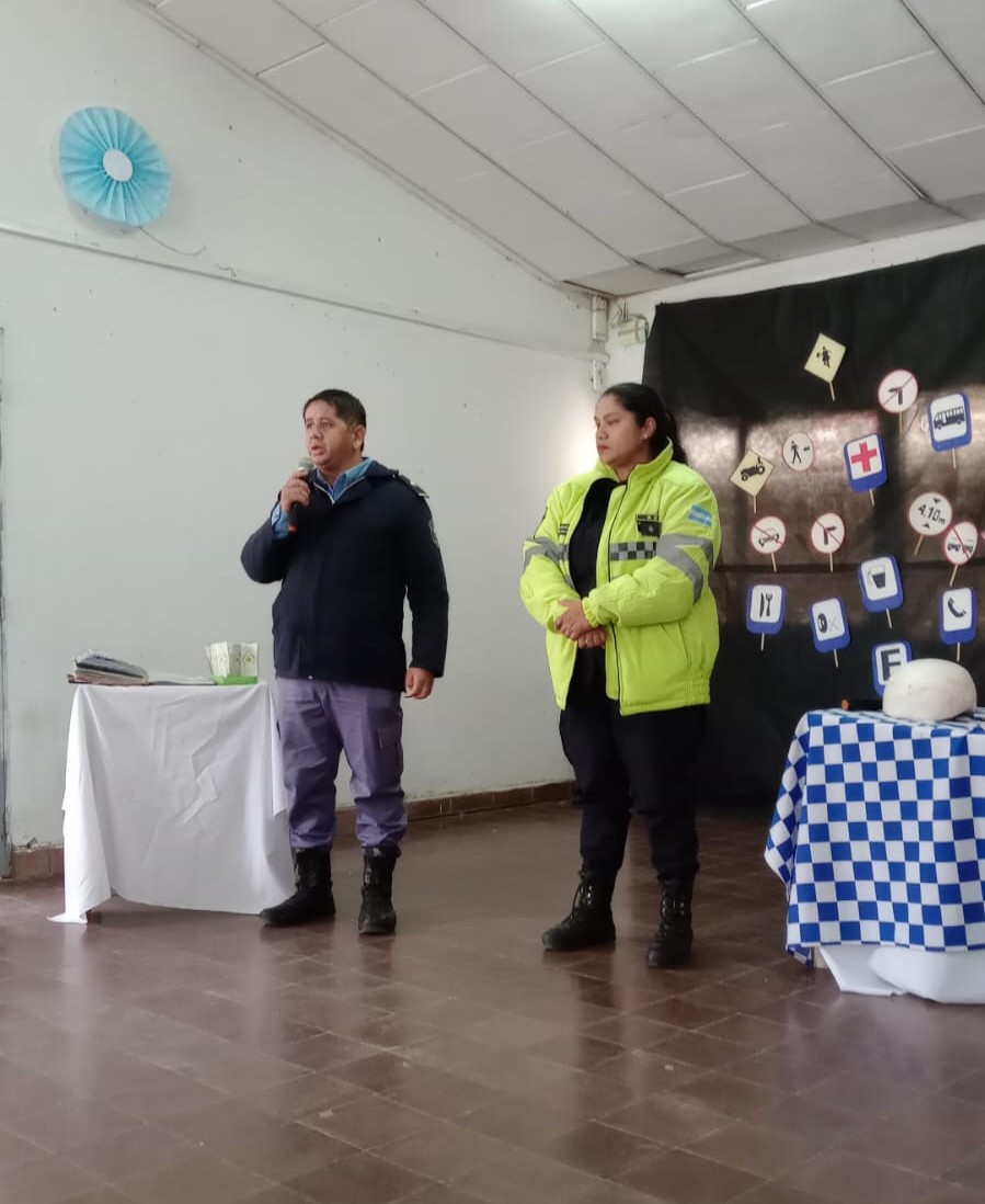 Nueva jornada vial para alumnos de la EES N° 57 de “El Palmar”