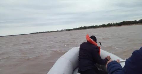 Vilelas-Sigue la intensa búsqueda del adolescente de 18 años que fue sufrió un accidente cuando iba en canoa