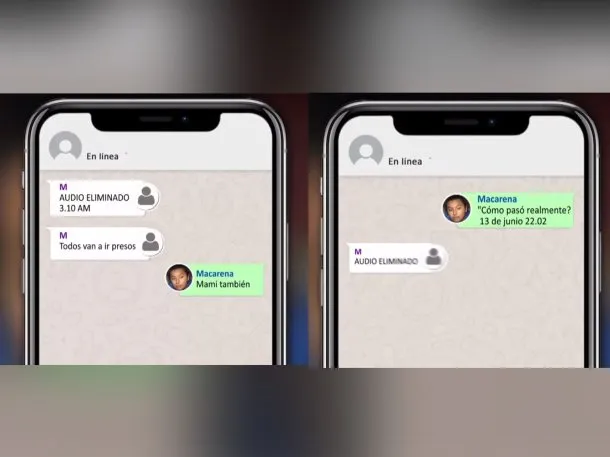 Caso Loan Danilo Peña: salen a la luz comprometedores chats entre las hijas de Laudelina