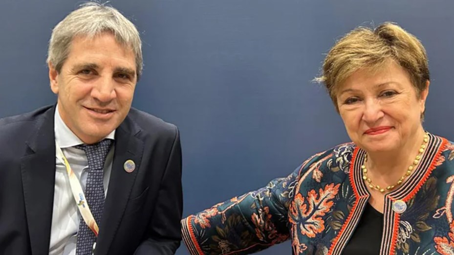 Caputo se reunió con Georgieva: el FMI renovó su apoyo «con los esfuerzos del Gobierno»