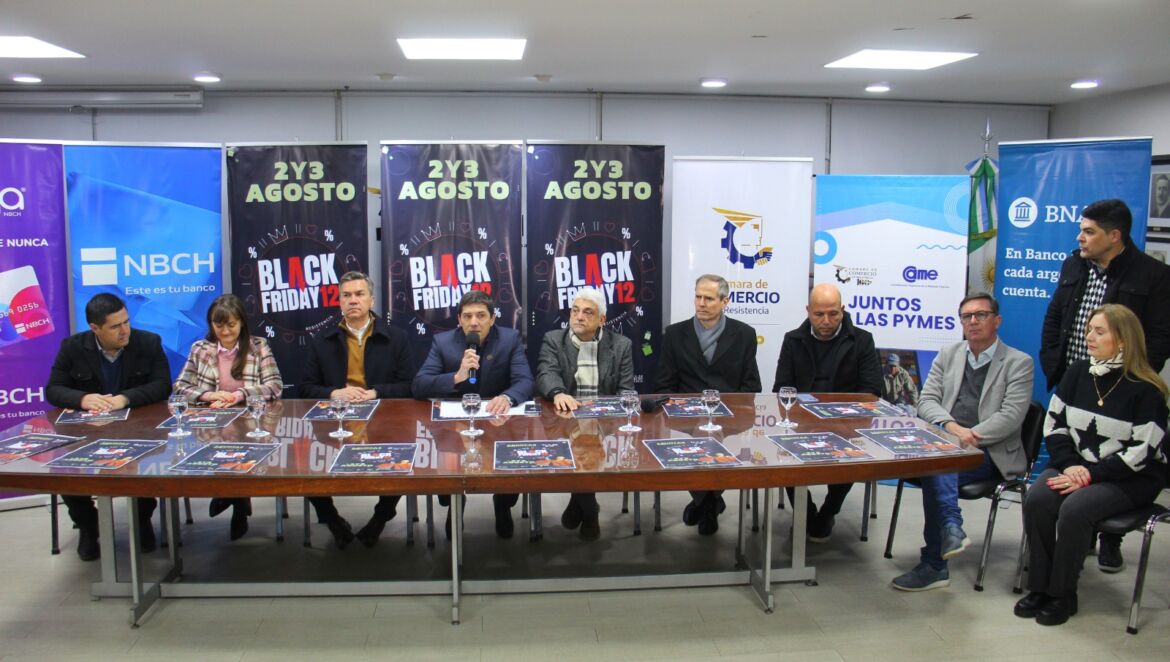 La Municipalidad de Resistencia acompañó la presentación del Black Friday 2024