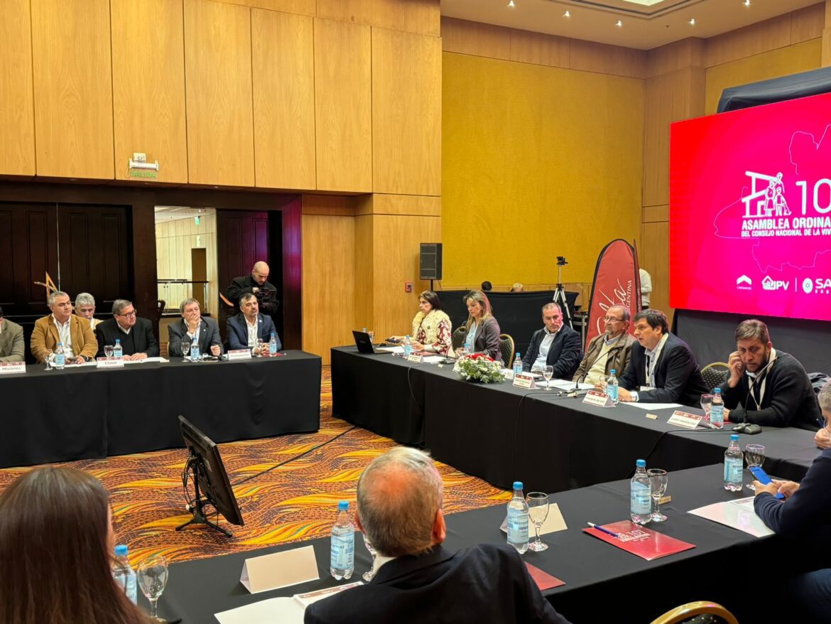 Chaco participó de la 101 Asamblea del Consejo Nacional de la Vivienda