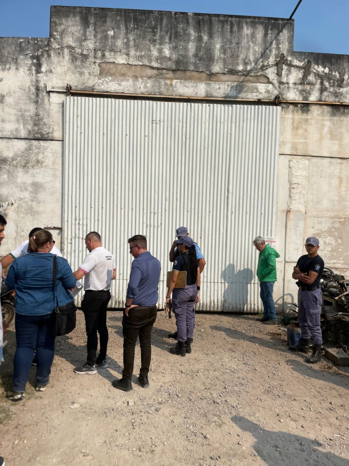 El Municipio intervino en la liberación de inspectores retenidos en una chacarita