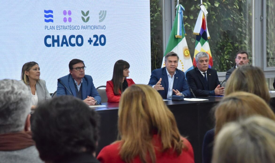 Zdero presentó el Plan Estratégico Participativo Chaco +20, una herramienta para potenciar la eficiencia del Estado