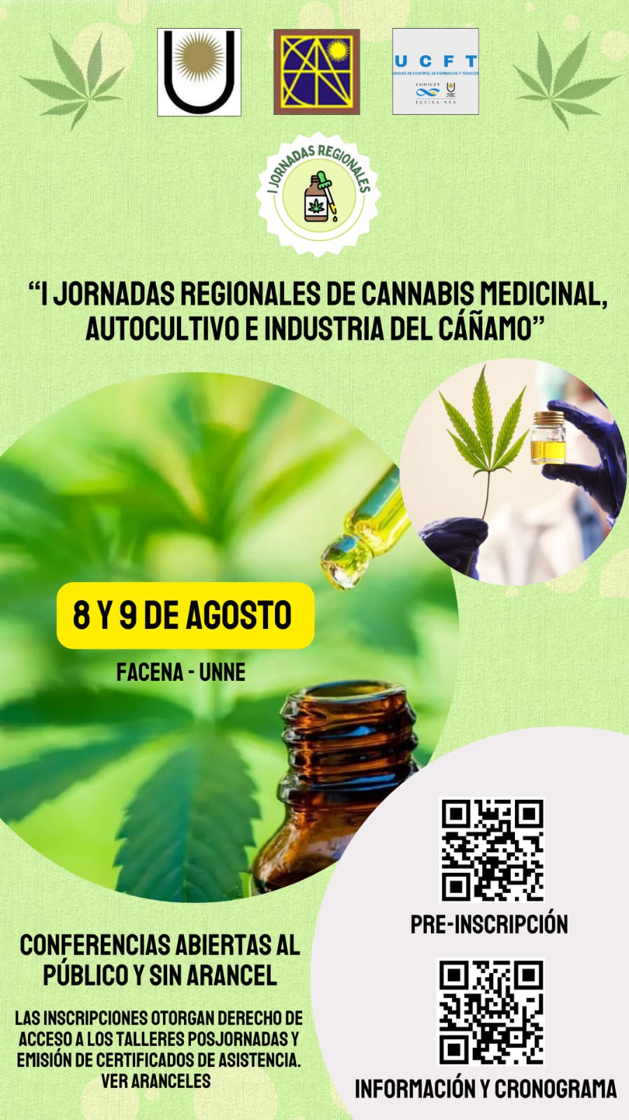 Jornadas de cannabis medicinal, para “mostrar logros y avances en la región”