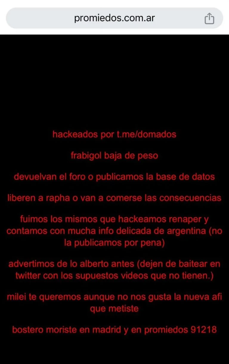 Hackearon Promiedos: qué pasó y qué se sabe de su regreso, según sus creadores