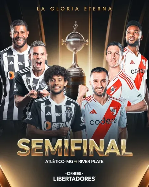 Cuándo se juega River vs Atlético Mineiro por la semifinal de la Copa Libertadores