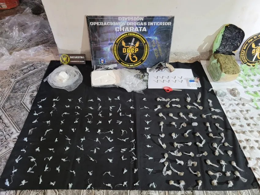 Secuestran droga valuada en casi 3 millones de pesos