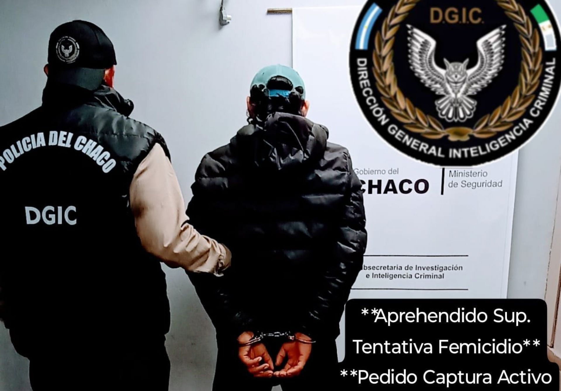 Resistencia: detuvieron a un hombre por violencia de género contra su pareja…la azotó con cadenas
