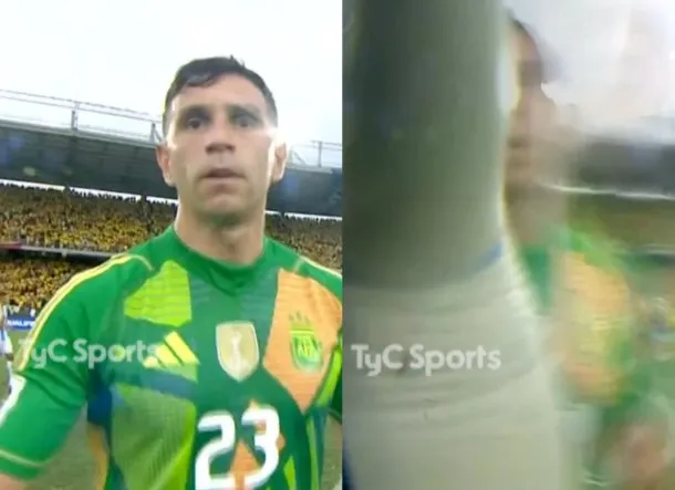 Furioso: el fuerte manotazo del Dibu Martínez a una cámara, tras la derrota de la Selección Argentina