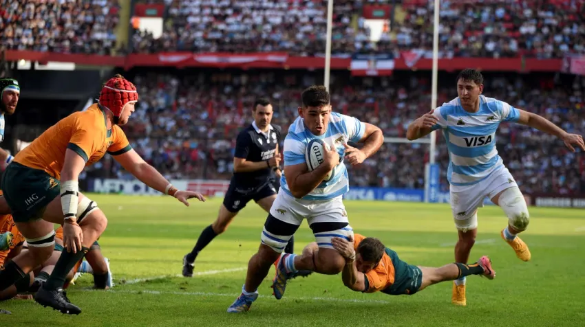 Los Pumas lograron vencer 67-27 a Australia en el Rugby Championship