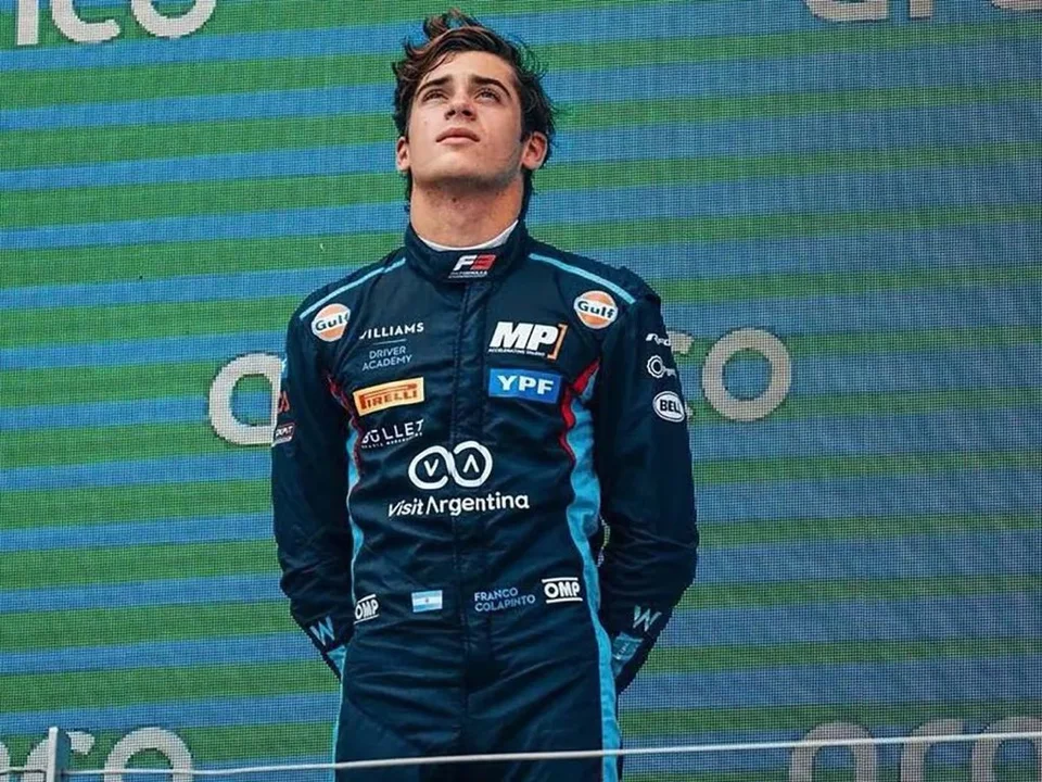 Colapinto, su rendimiento en Singapur y su picante pronóstico para el Boca-River