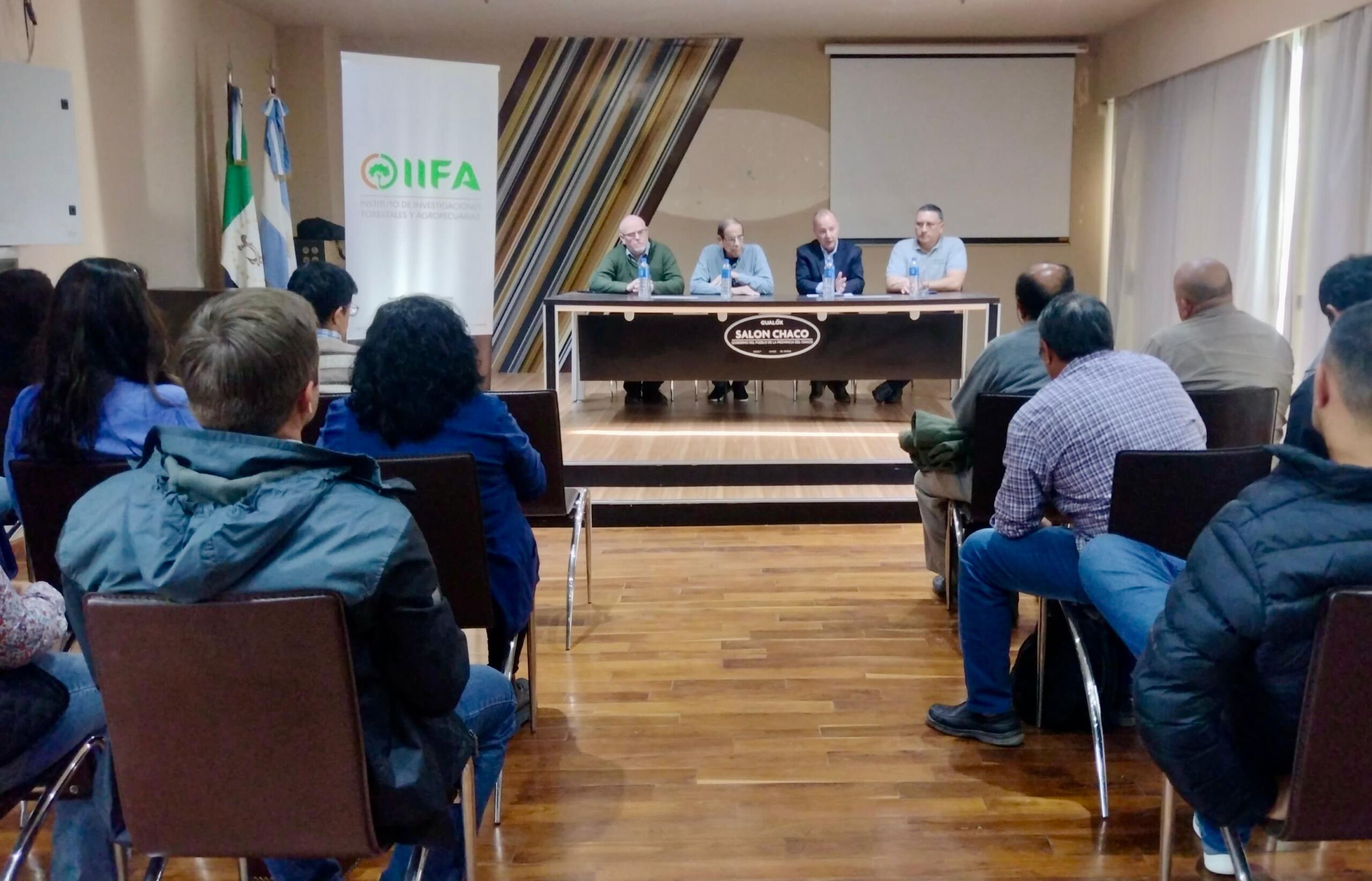 En Sáenz Peña: el IIFA se reunió con productores forestales