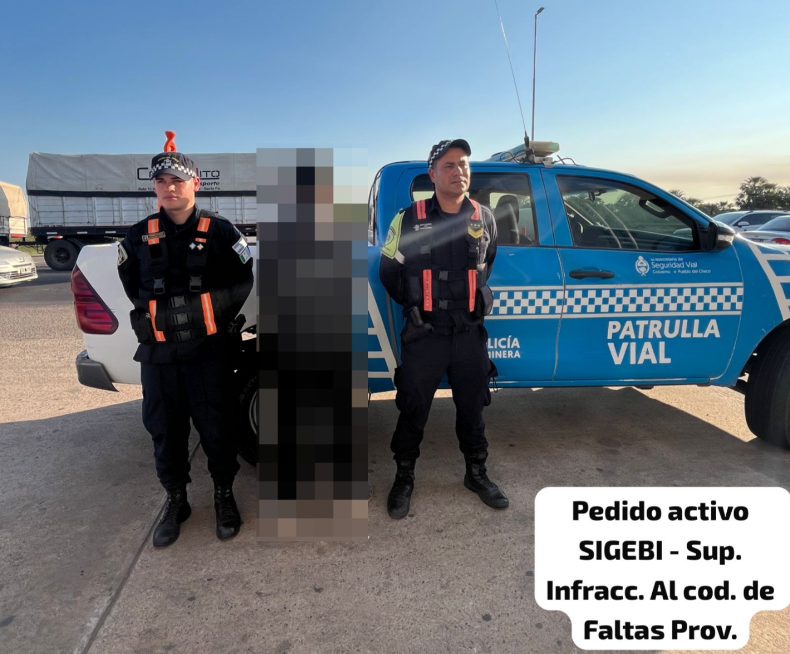 Policía Caminera-Puente Interprovincial: capturan a un hombre con un pedido de captura pendiente