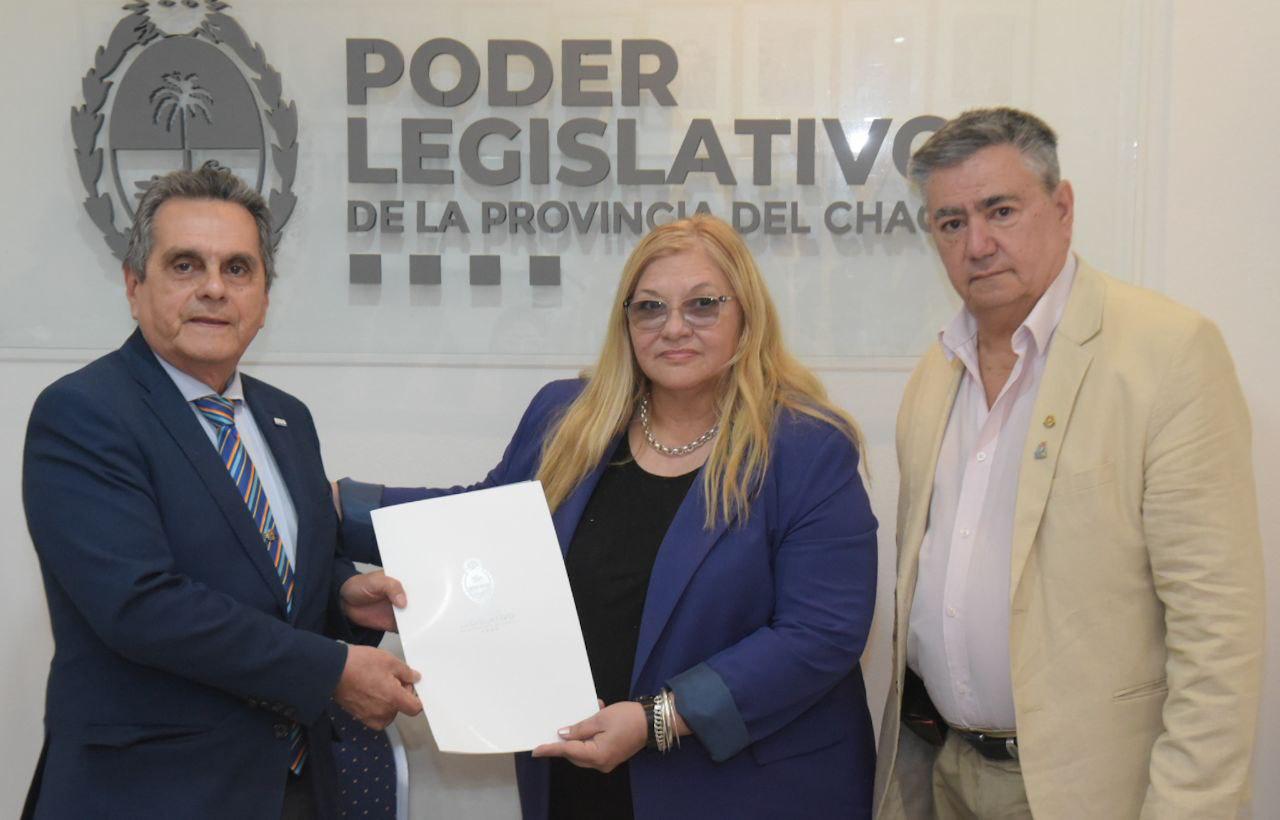 Delgado se reunió con rotarios avanzando en la idea de promover acciones conjuntas para el beneficio de los chaqueños