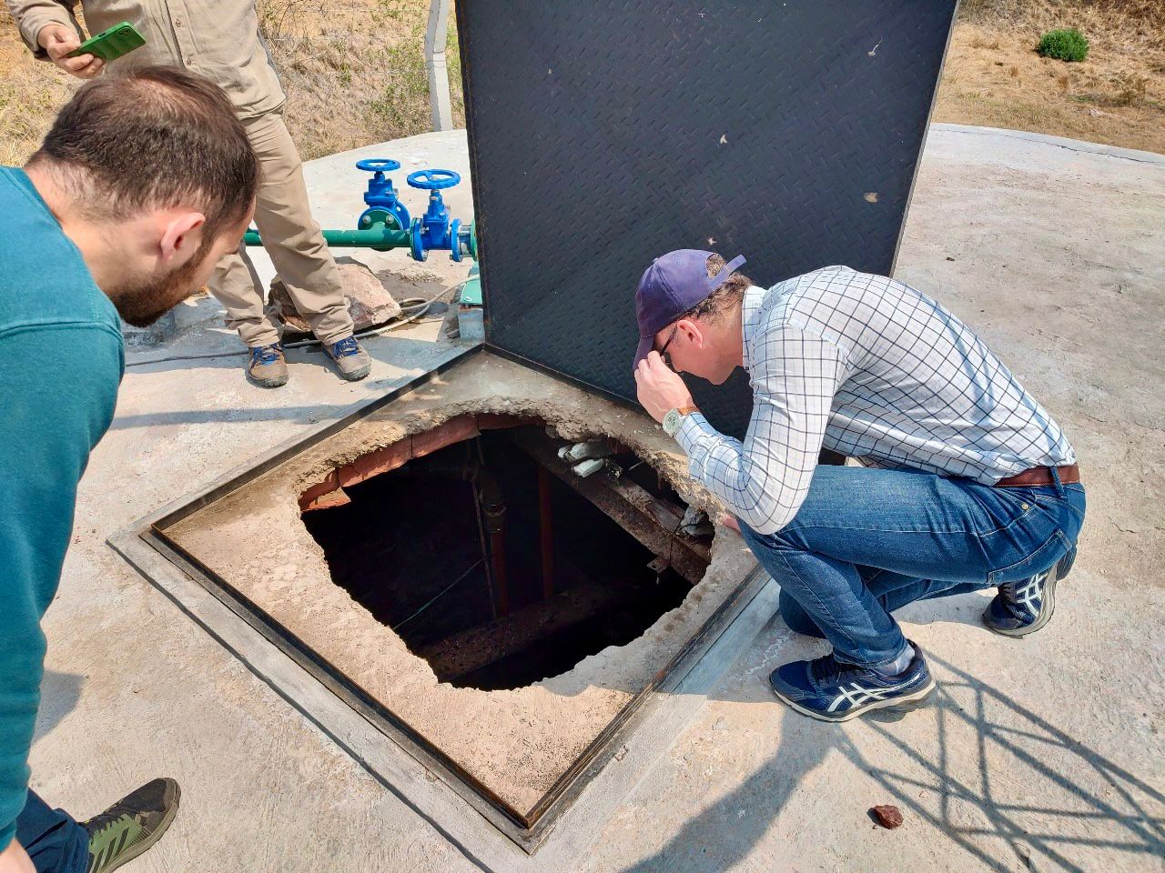 Las Breñas: técnicos de APA supervisan calidad de agua en planta potabilizadora del Paraje Las Piedritas