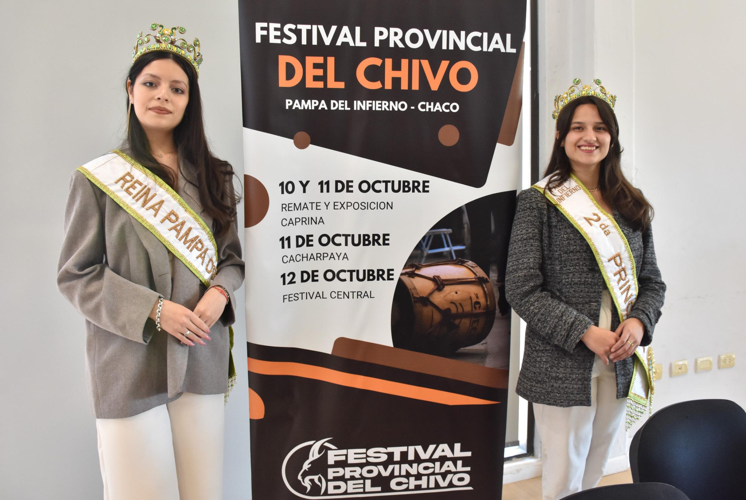 Pampa del Infierno: Provincia y Municipio lanzaron la Fiesta Provincial del Chivo