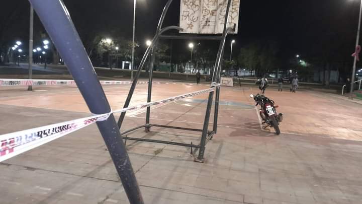 El Municipio intervino tras el accidente en el Parque «2 de Febrero»