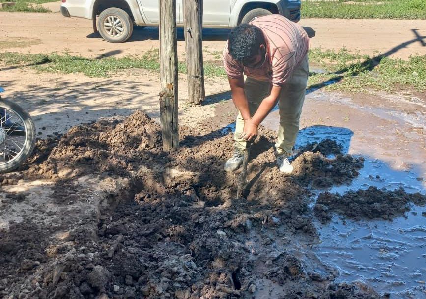 Tres Isletas: después de 20 años vuelve el agua a la Villa Rural Carlos Palacios