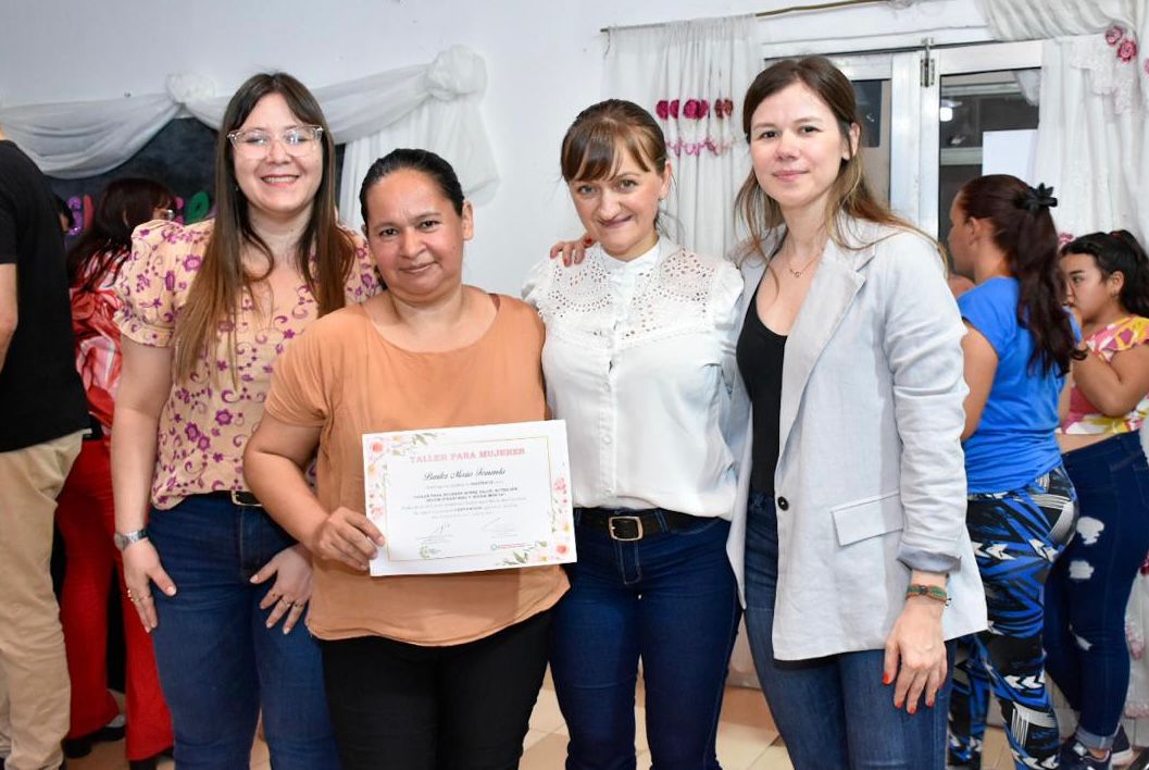 Sáenz Peña: finalizó con éxito el ciclo de Talleres para Mujeres 