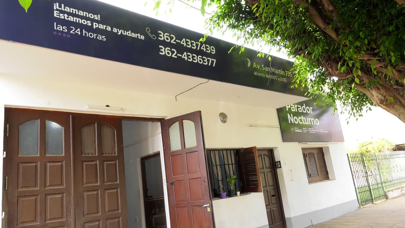 El Parador nocturno de Avenida San Martín, funciona con total normalidad 