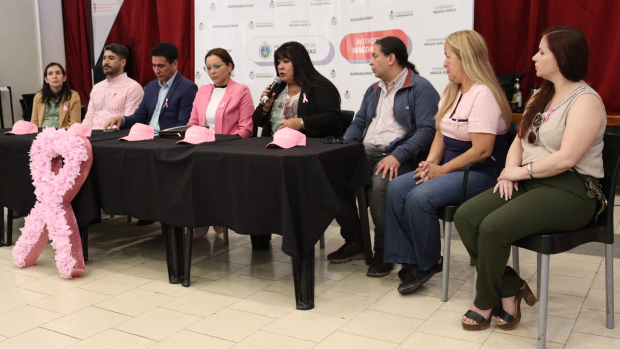 Magda Ayala lanzó las actividades del Mes Rosa