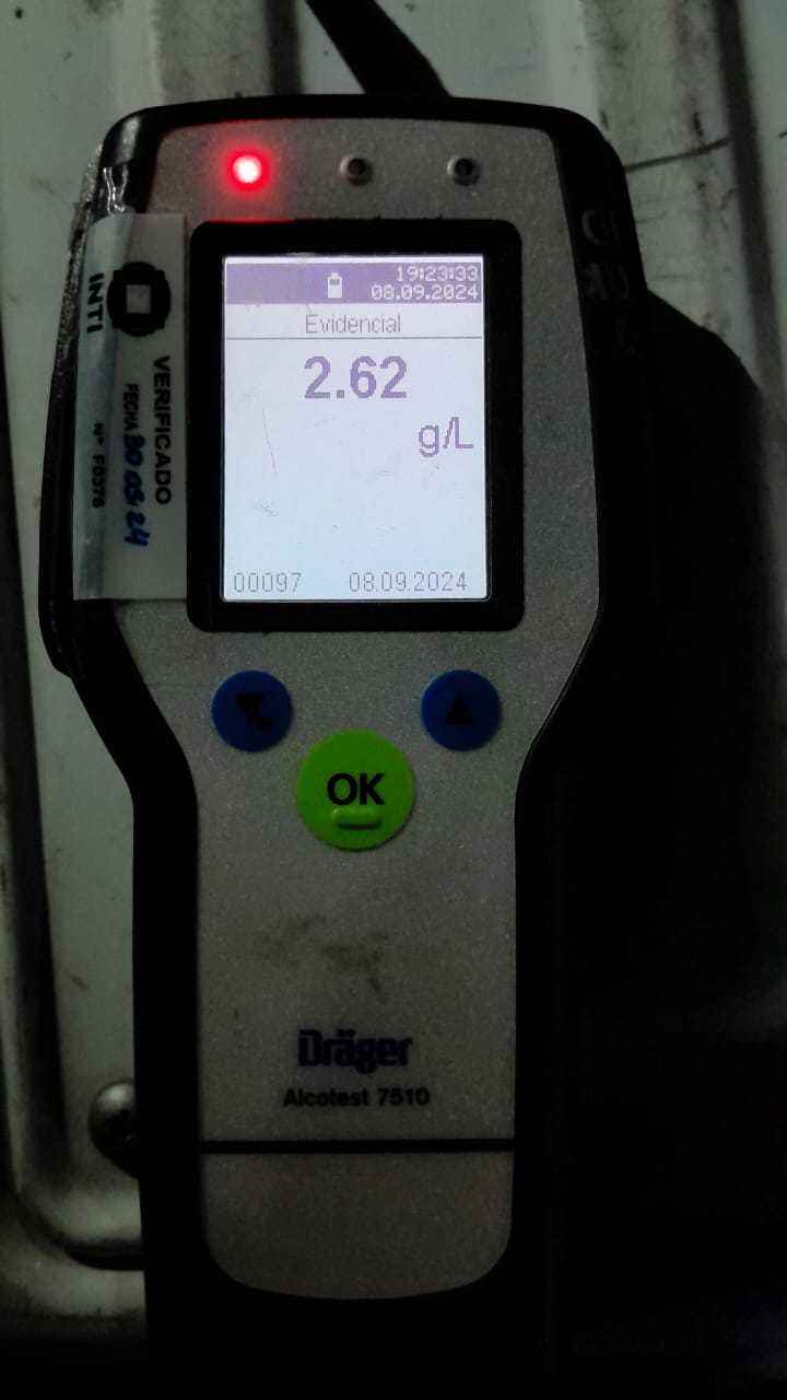 Fin de semana intenso: 35 casos de alcoholemias al volante, mas secuestros de motos y detenidos