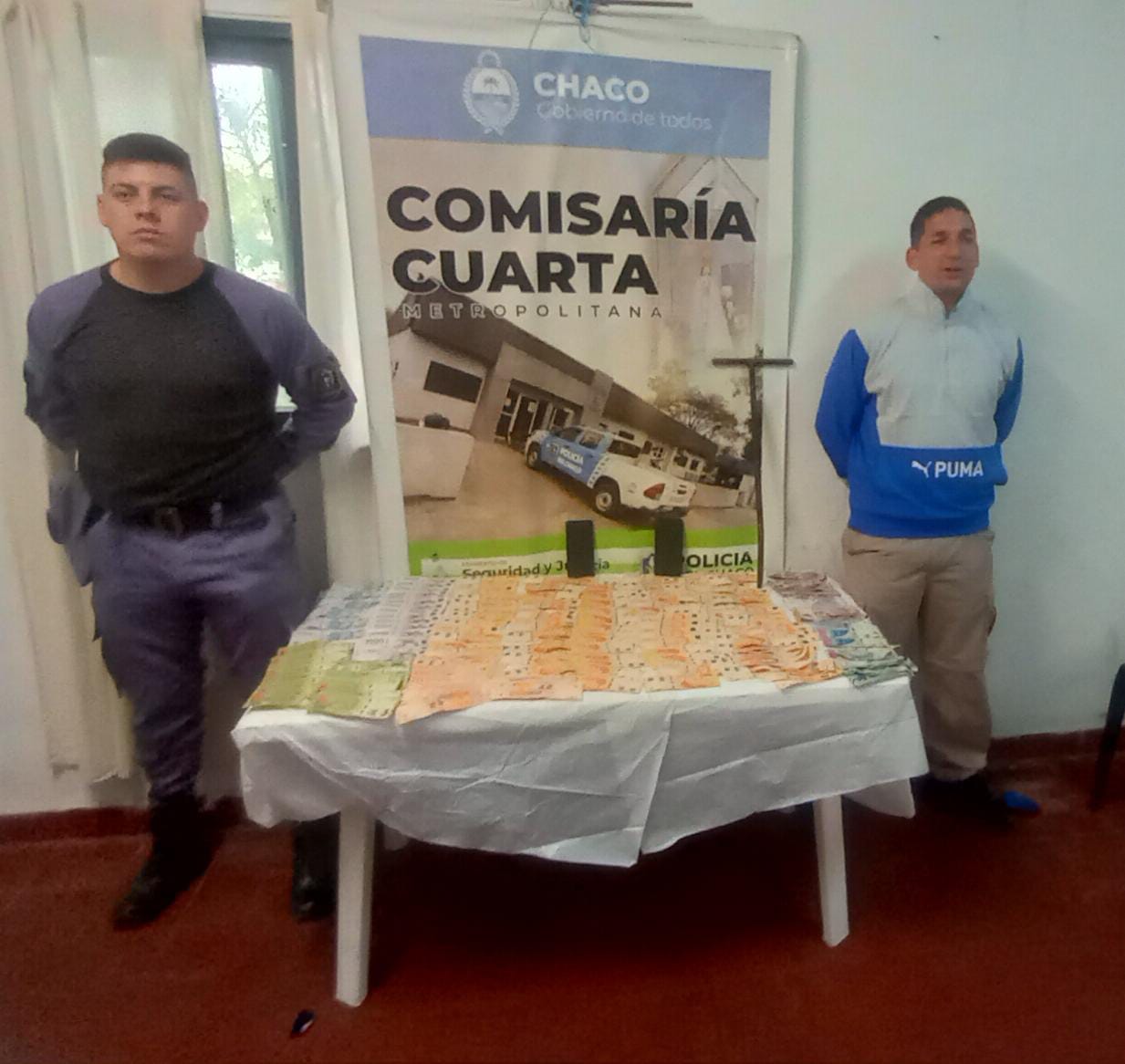 Rápida intervención policial para dar con los autores de un robo a una quiniela