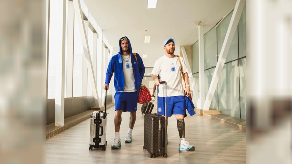 La Selección argentina dejó atrás el Huracán y llegó a Venezuela