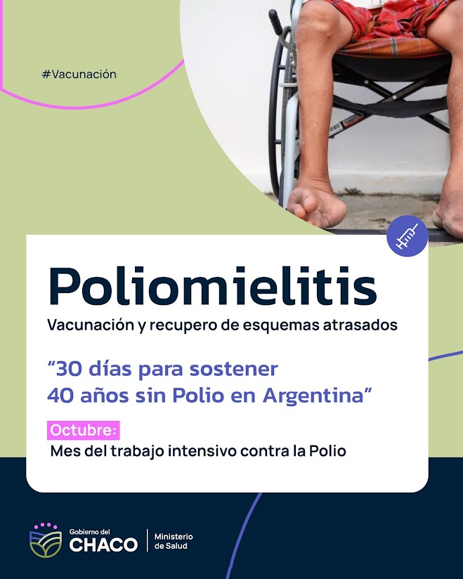 Lanzamiento provincial del Mes del Trabajo Intensivo contra la Polio
