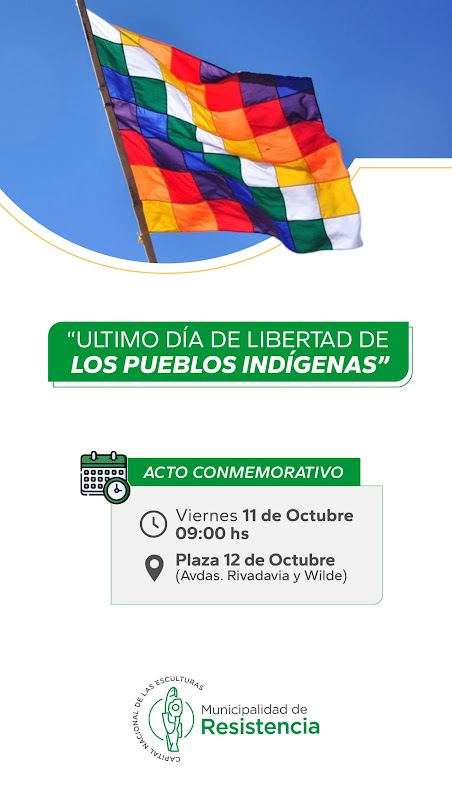 El Municipio de Resistencia programó una agenda actividades para conmemorar la semana de la interculturalidad