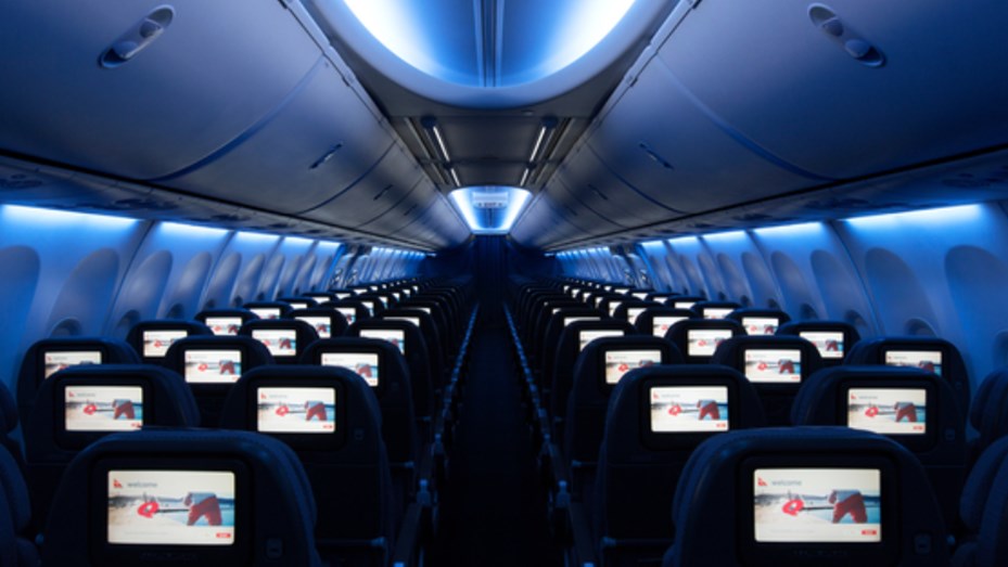 Una película para adultos se difundió por error en todas las pantallas de un vuelo