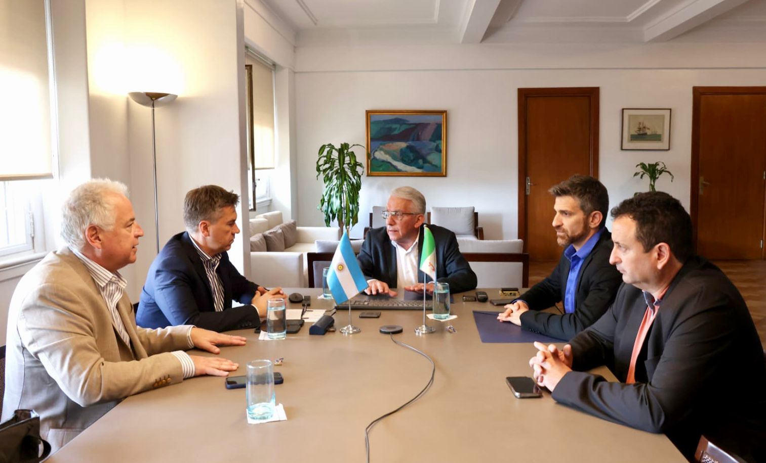 Segundo acueducto: el Gobernador Zdero encabeza gestiones ante Nación, para concluir las obras que beneficiarán al 60% de la población