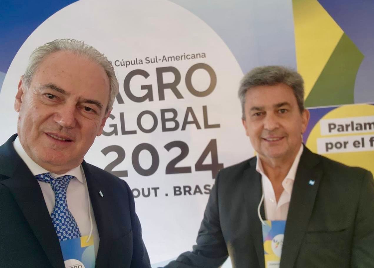 El Ministro Zimmermann viajó a Brasil para participar de la 1ra. Cumbre Sudamericana Agroglobal