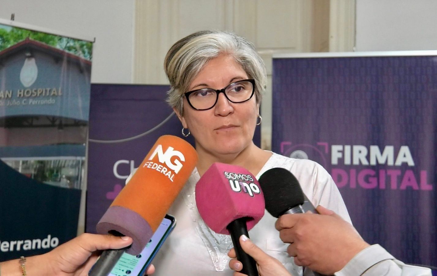 Modernización y despapelización: se concretó la firma digital de los jefes de servicios y personal del Hospital Perrando