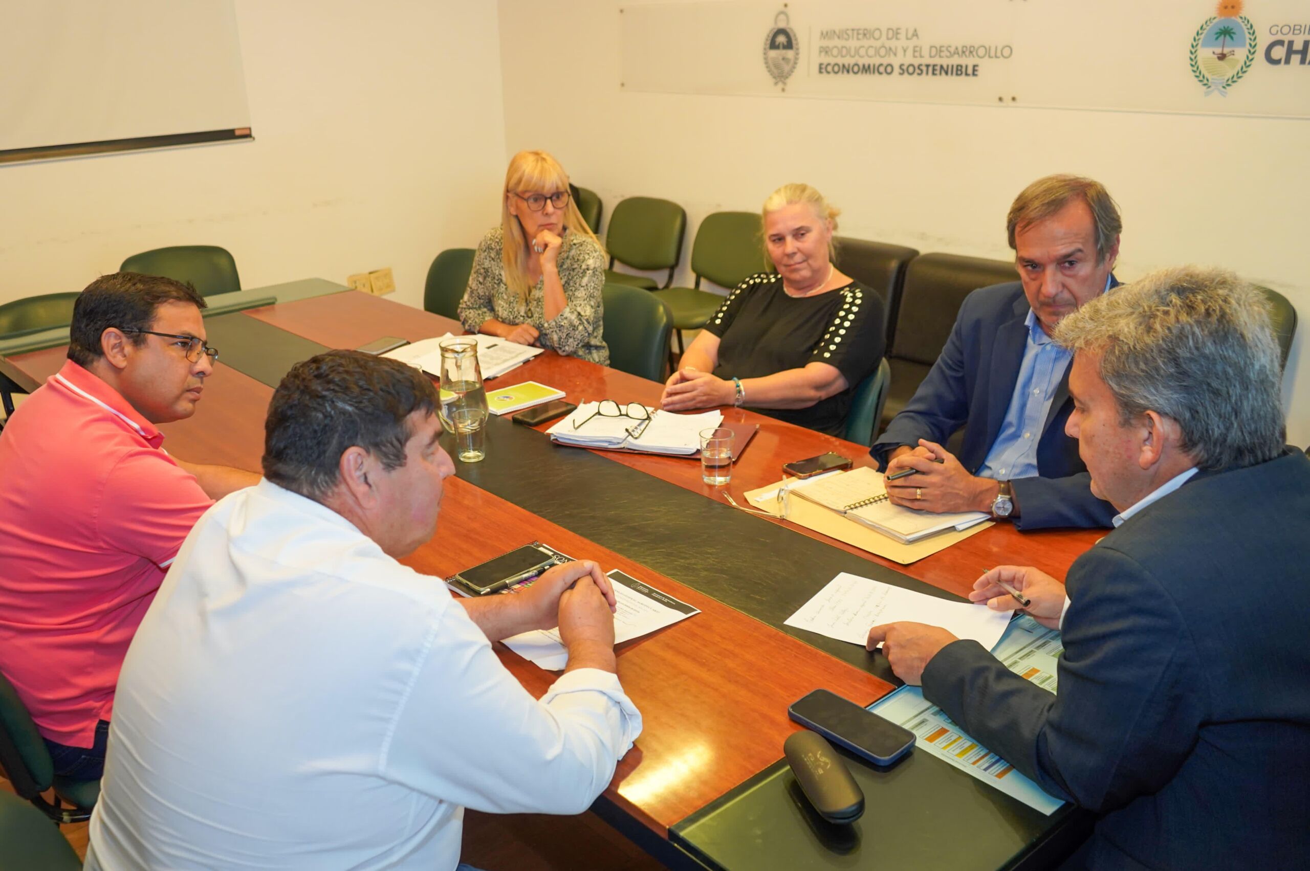 El Ministro de la Producción se reunió con el Director Regional Chaco-Formosa del SENASA