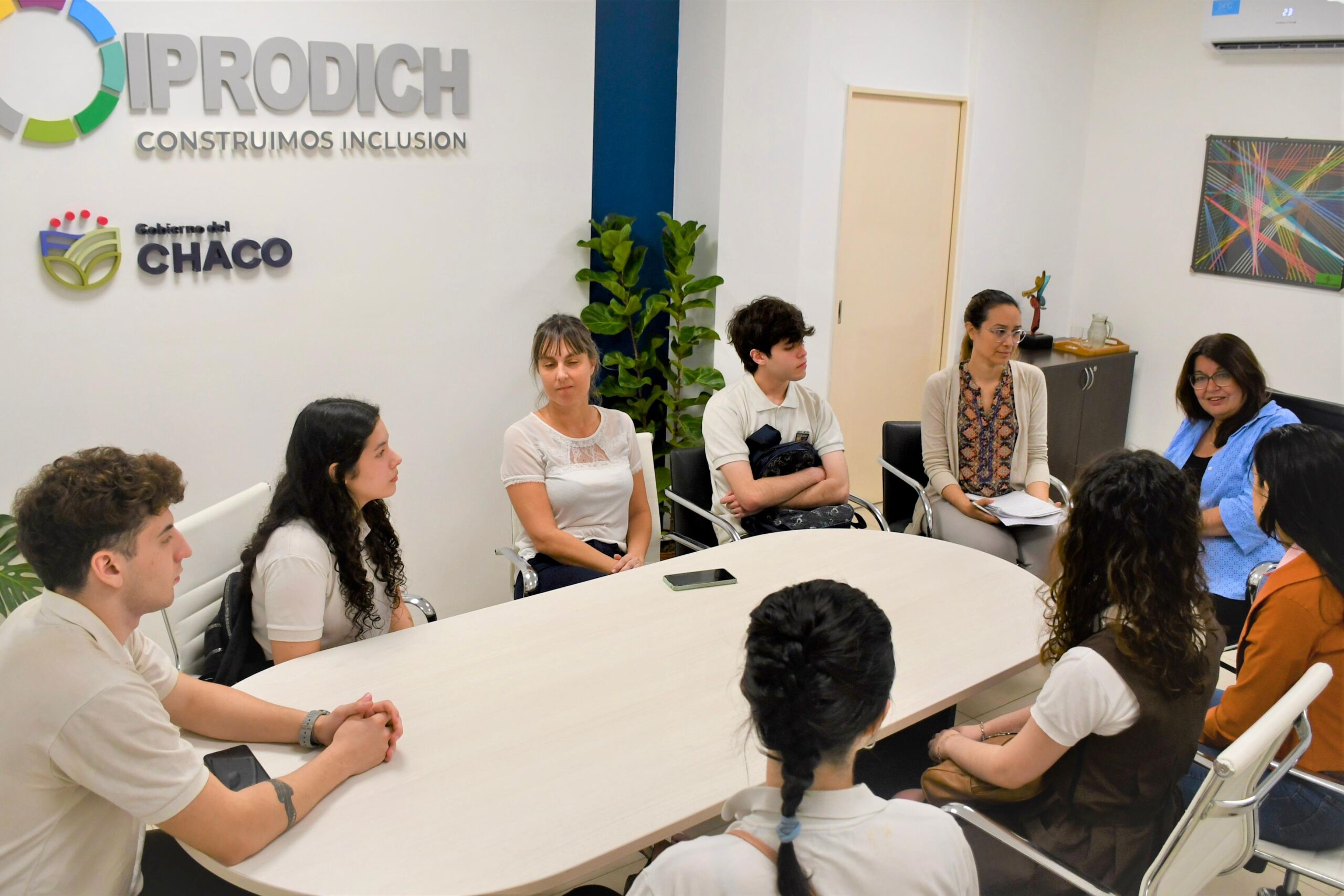 Felices de recibir a estudiantes que se interesen en la temática de la discapacidad” expresó Ana Mitoire