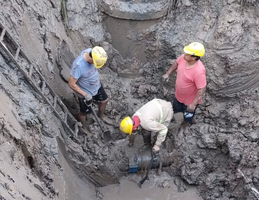 Acueducto de las 7 localidades: Con reparaciones en varios tramos, SAMEEP finalizo la segunda etapa del Plan Intervención