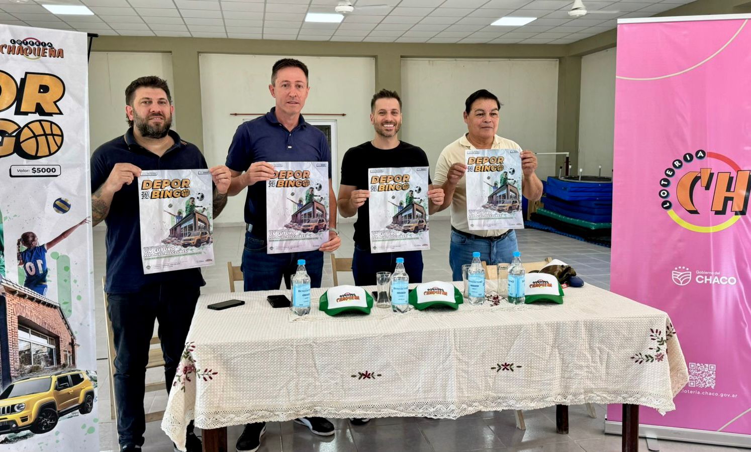 Lotería Chaqueña lleva el Deporbingo a toda la provincia