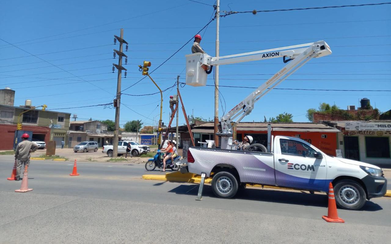 Trabajo conjunto de ECOM, Ministerio de Seguridad y SECHEEP por un Chaco más seguro