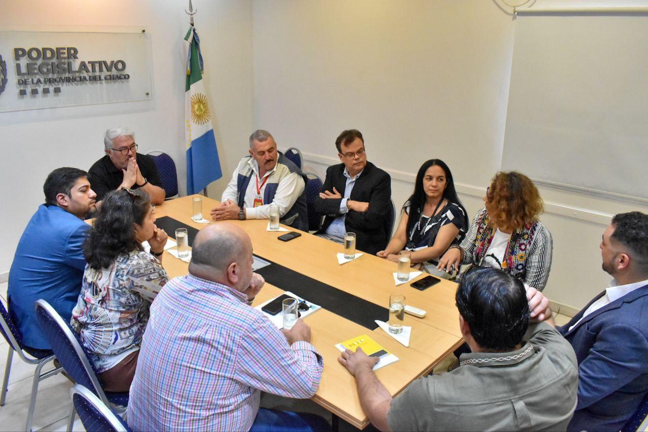 La Legislatura recibió a integrantes del Mecanismo Nacional de Prevención de la Tortura del Paraguay para afianzar lazos de cooperación internacional