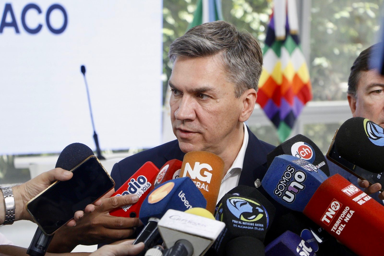 El Gobernador Zdero brindó detalles de la reunión con el Presidente Milei y se refirió también a las gestiones realizadas en la misión europea