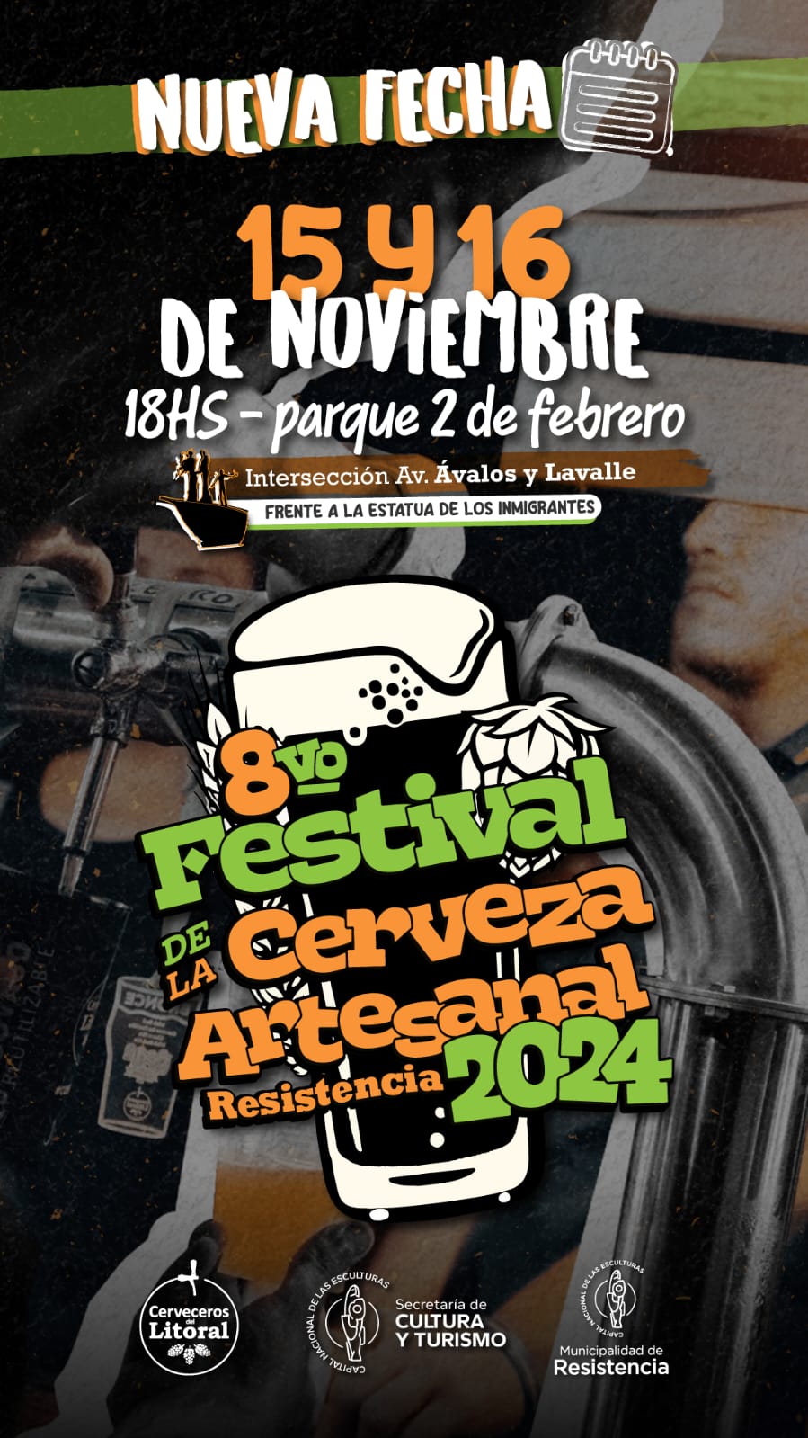 Reprogramaron la Fiesta de la Cerveza Artesanal para el 15 y 16 de noviembre