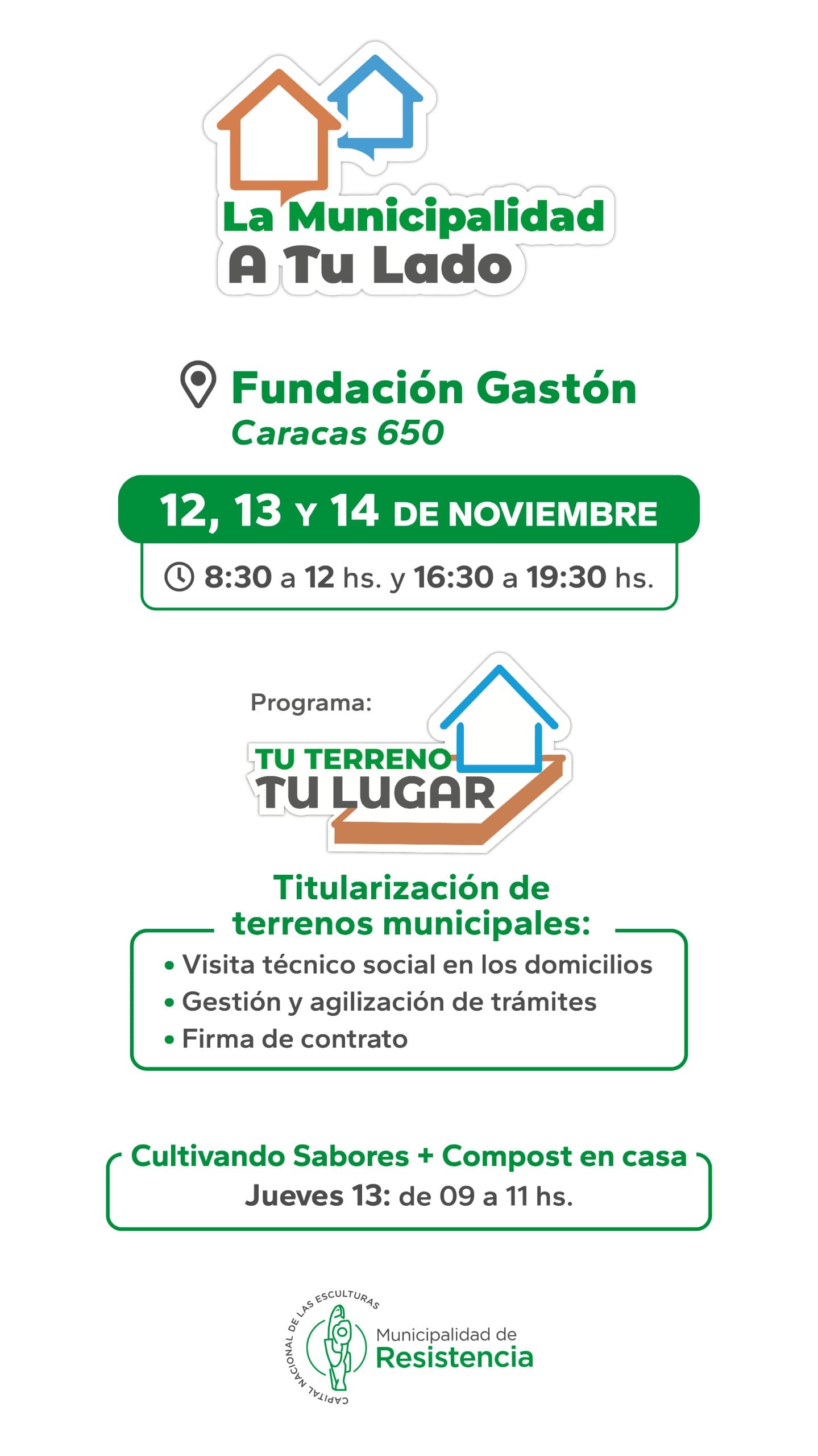 La Municipalidad a tu Lado, en la Fundación Gastón