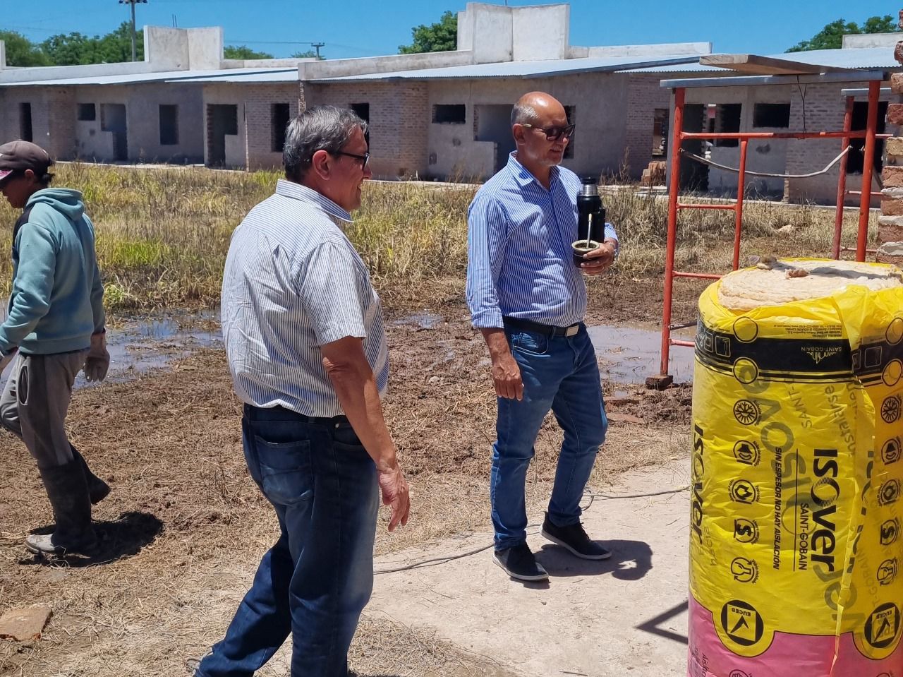 Avanza la construcción de 192 Viviendas de Sáenz Peña