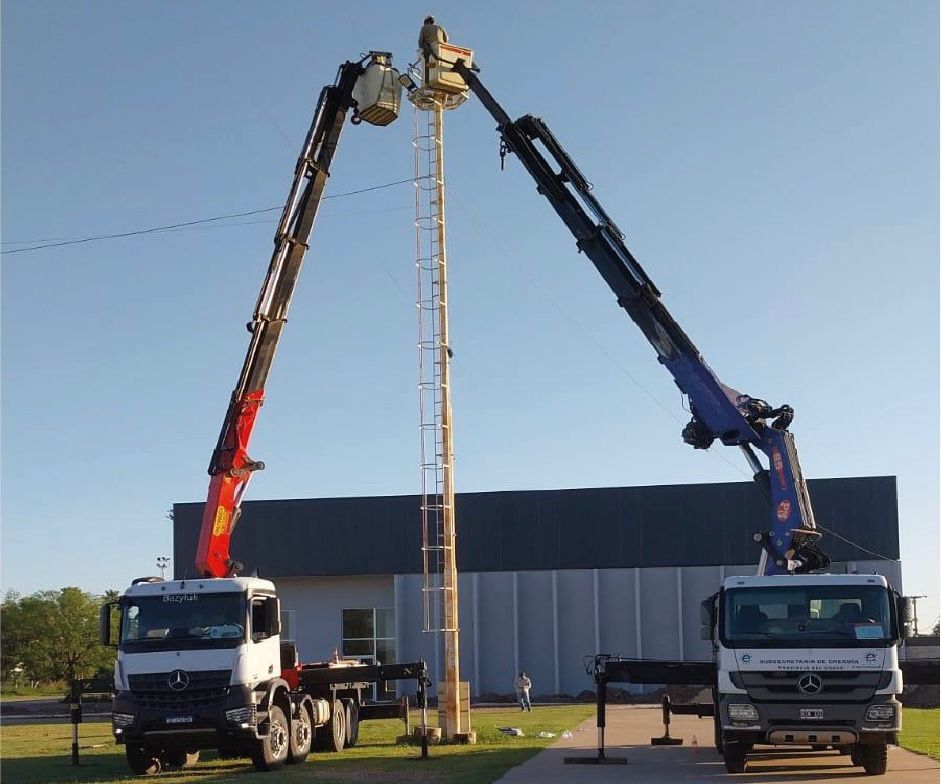 El gobierno provincial optimizó la iluminación del Predio FERICHACO